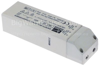 Transformer primary 230VAC secondary 11,5VAC 50VA secondary 4A c