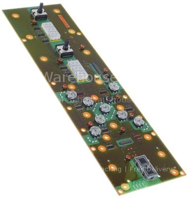 Keypad PCB combi-steamer JUNIOR L 410mm W 115mm buttons 10