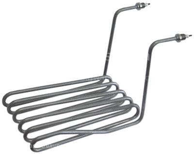 Heating element 3300W 230V heating circuits 1 L 320mm W 138mm H
