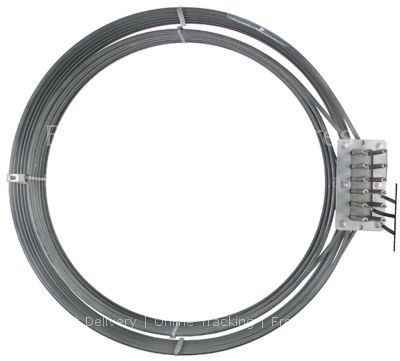 Heating element 20400W 400V heating circuits 6 ID ø 450mm ED ø 5