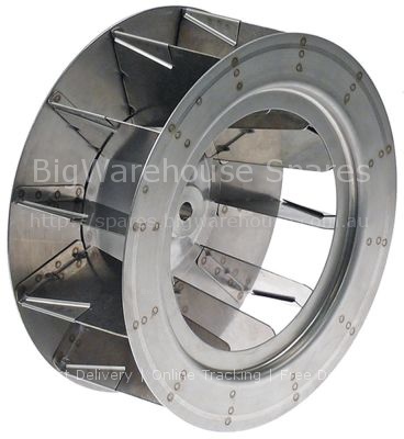 Fan wheel blades 12 D1 ø 280mm D2 ø 13mm D3 ø 16mm H1 110mm H2 3