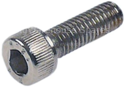 Cylinder head bolt thread M5 thread L 16mm WS 4 intake internal