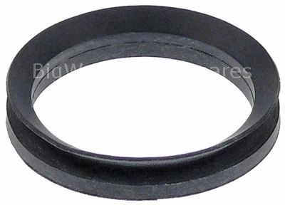 Gasket for combi-steamer ED ø 42mm ID ø 36mm rubber thickness 6,