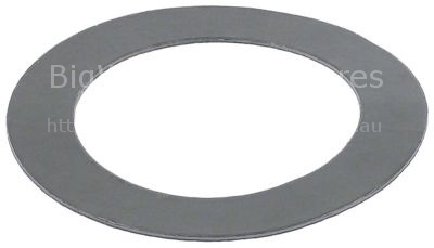 Gasket suitable for MKN combi-steamer mounting pos. for lens ED