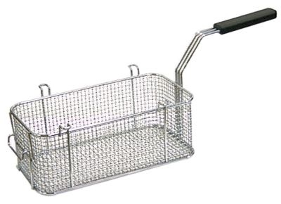 Fryer basket W1 160mm L1 310mm H1 115mm chrome-plated steel