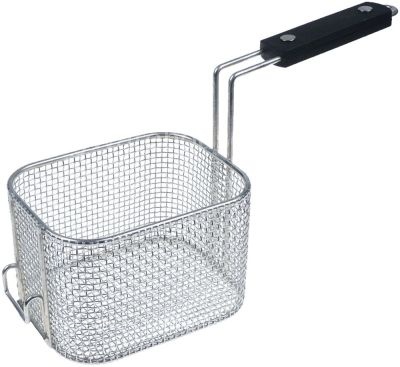 Fryer basket W1 135mm L1 176mm H1 114mm L2 375mm H3 180mm chrome