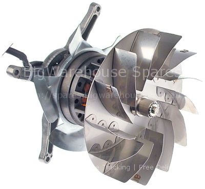 Fan motor 230V 1 phase 50Hz 85kW 2400rpm speeds 1 L1 85mm L2 40m