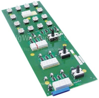 Keypad PCB combi-steamer 1121/2021 L 350mm W 121mm with display