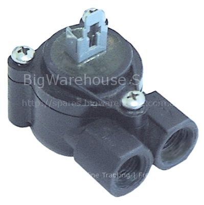 Flow meter thread 1/4" plastic plug-in connection approval NSF