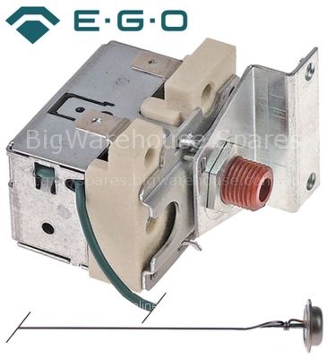 Safety thermostat switch-off temp. 360°C 1-pole 16A probe ø 15mm