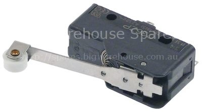 Microswitch with handle with a switch 250V 16A 1CO connection so
