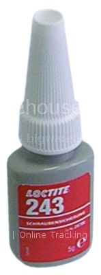 Screw fixing LOCTITE 243 medium-strength bottle 5ml