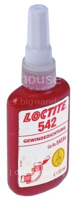 Thread sealing LOCTITE 542 medium-strength bottle 50ml approval