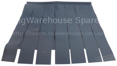 Curtain W 545mm H 590mm LANG thickness 1,6mm