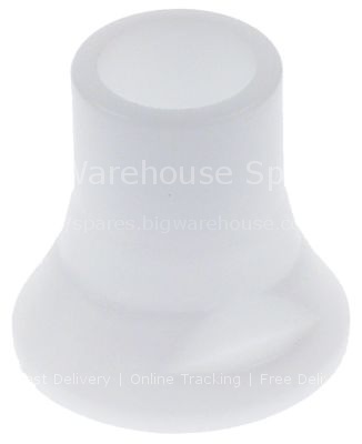 Nut for wash arm mounting pos. upper/lower ø 35mm H 34mm PTFE
