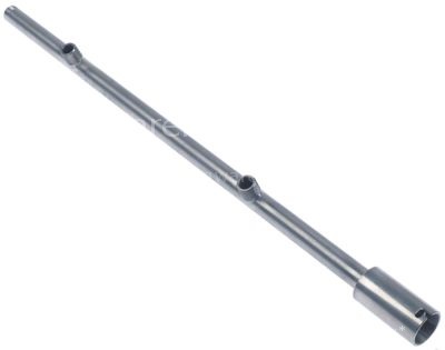 Rinse arm mounting pos. upper left L 560mm nozzles 2 stationary