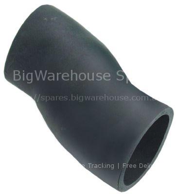 Formed hose S-shape warewashing equiv. no. 25032/A