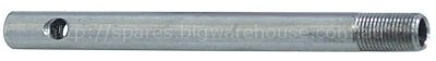 Rinse arm shaft