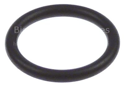 O-ring EPDM thickness 2,62mm ID ø 17,86mm Qty 1 pcs