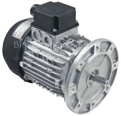 Motor 260W 400V 50Hz 0,8A shaft ø 14mm shaft length 40mm flange