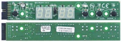 Control PCB dishwasher L 175mm W 30mm