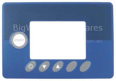Keypad foil dishwasher LP25/LP35/LP48/GR800/TwinStar blue L 200m