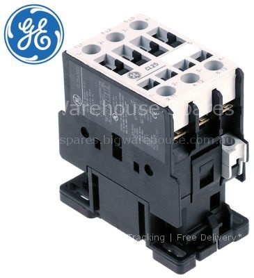 Power contactor resistive load 45A 24VAC (AC3/400V) 25A/11kW mai