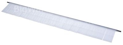 Curtain for ice maker W 574mm H 84mm shaft length 620mm shaft ø