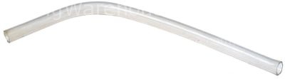 Formed hose L-shape for ice maker ID ø 11mm ED ø 15mm L 290mm W