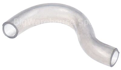 Formed hose U-shape ID ø 11mm ED ø 15mm L 105mm W 65mm