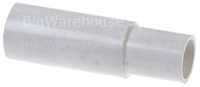 Overflow pipe for ice maker tube ø 24mm pipe length 76mm