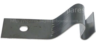 Bracket for nozzle L 47mm W 16,5mm
