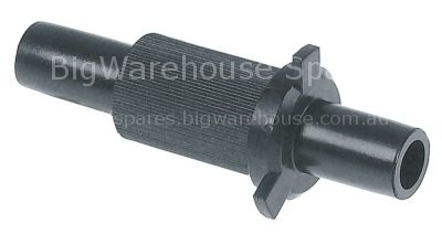 Backflow preventer L 72mm ø 18mm plastic connection 12mm