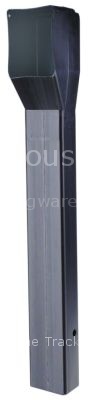 Discharge chute for ice maker L 110mm W 100mm H 790mm