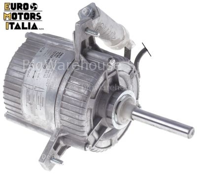 Fan motor 230V 50-60Hz 100W W 105mm H 105mm D 220mm shaft L 80mm