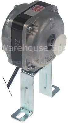 Fan motor 10W 230V 50Hz L1 48mm L2 70mm L3 85mm W 83mm feet dept