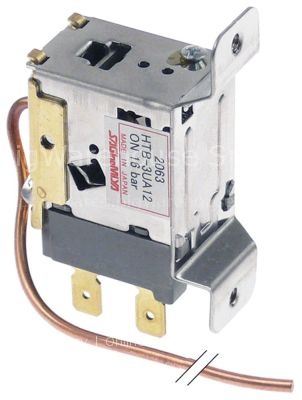 Pressure control switch pressure 16bar reset automatic type HTB-