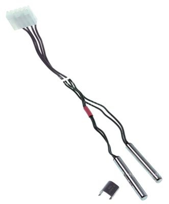 Temperature probe 2x NTC 10K cable PVC probe -40 up to +110°C ca