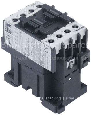 Contactor resistive load 25A 230VAC (AC3/400V) 12A/5.7kW main co