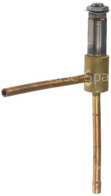 Solenoid valve body connection 6mm soldering connection refriger