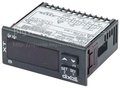 Electronic controller DIXELL type XT120C-5H1AU mounting measurem