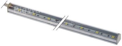 LED bar L 700mm W 20mm H 20mm aluminium cable length 1000mm