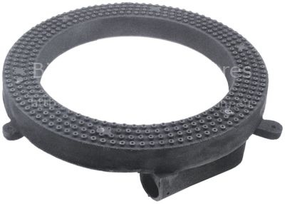 Burner ø 260mm H 100mm double seat ø 37mm