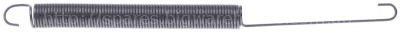 Tension spring ø 10mm total length 155mm wire gauge ø 1,1mm L1 6