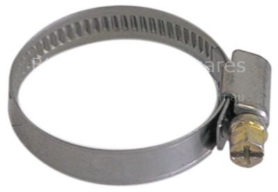 Hose clamp  ø 20-32mm width 9mm Qty 10 pcs DIN 3017