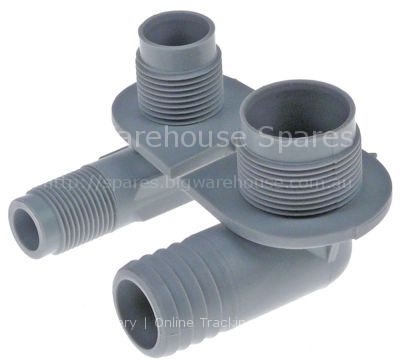 Hose connector double