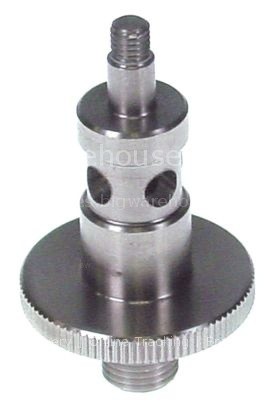 Rinse arm shaft