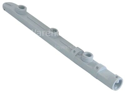 Rinse arm mounting pos. left L 185mm mounting ø 13mm nozzles 4
