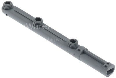 Rinse arm mounting pos. right L 200mm mounting ø 13mm nozzles 3