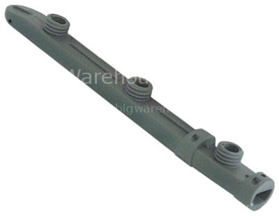 Rinse arm mounting pos. left L 190mm mounting ø 19mm nozzles 3